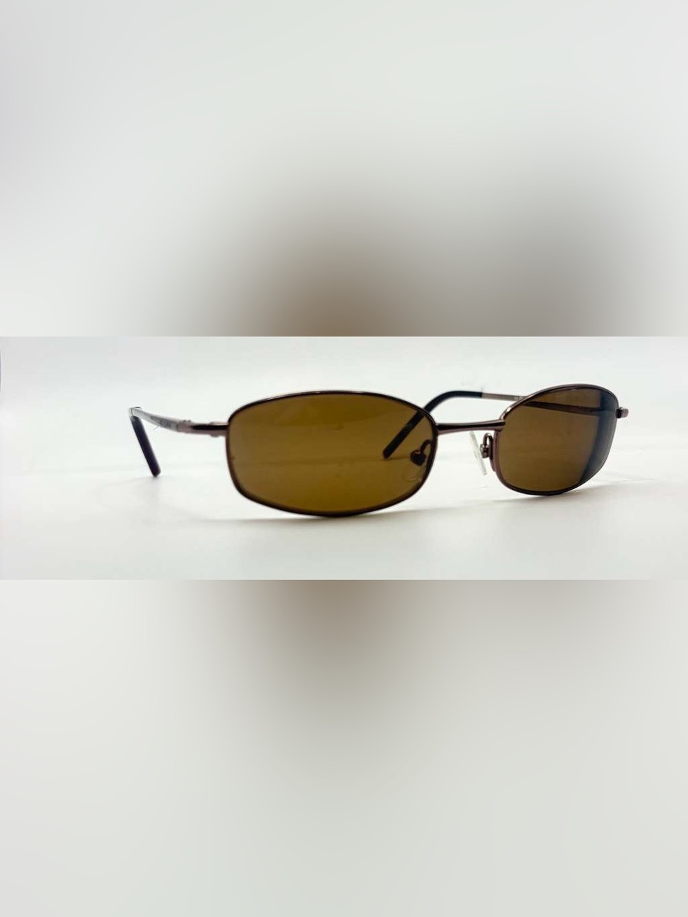 Ralph Lauren 7526/S Brown Oval Metal Sunglasses Frames Only
